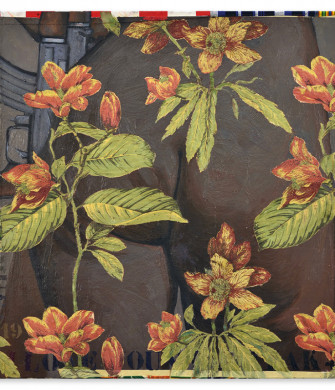 artwork by Hassan Musa part of the I Love You with My Ak-47 series