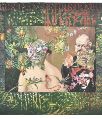 oeuvre d'Hassan Musa exposé à la galerie Maïa Muller dans le cadre de l'exposition STEAL LIFES